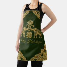 Prettige feestdagen Thailand Elephant