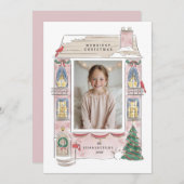 prettige feestdagen thuis frame wenskaart feestdagenkaart (Voorkant / Achterkant)