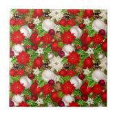 prettige feestdagen Tile Tegeltje (Voorkant)