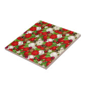 prettige feestdagen Tile Tegeltje (Zijkant)