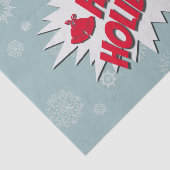 prettige feestdagen tissuepapier (Detail)