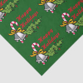 prettige feestdagen tissuepapier (Detail)