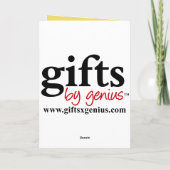 prettige feestdagen Toast van de Zwarte Kerstman (Achterkant)