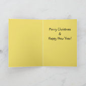 prettige feestdagen Toast van de Zwarte Kerstman (Binnen)