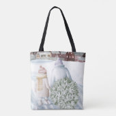 prettige feestdagen tote bag (Achterkant)