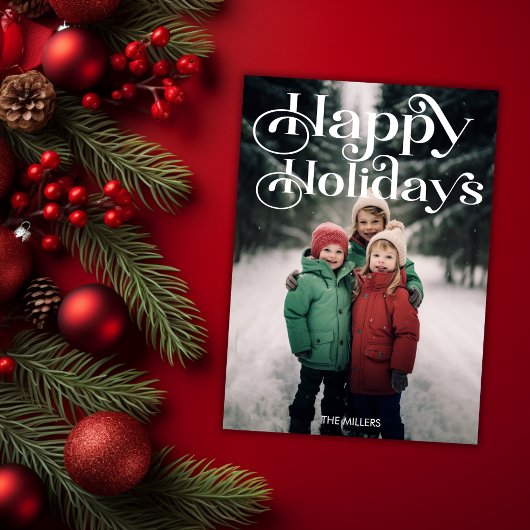 Prettige feestdagen Traditioneel Feestdagenkaart