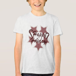 prettige feestdagen Tri-Blend shirt