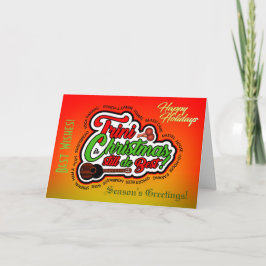 prettige feestdagen/Trini-kerst Feestdagen Kaart