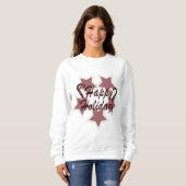 prettige feestdagen trui (Voorkant volledig)