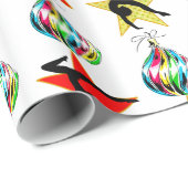 PRETTIGE FEESTDAGEN TURNEN KERSTCADEAUS CADEAUPAPIER (Rol Hoek)