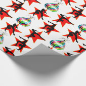 PRETTIGE FEESTDAGEN TURNEN KERSTCADEAUS CADEAUPAPIER (Hoek)