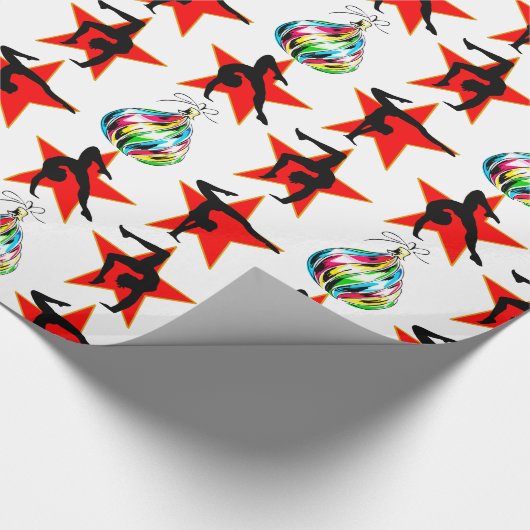 PRETTIGE FEESTDAGEN TURNEN KERSTCADEAUS CADEAUPAPIER (Hoek)