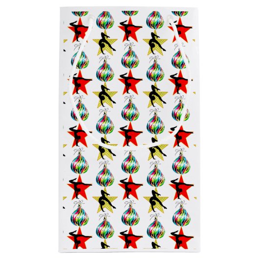 PRETTIGE FEESTDAGEN TURNEN KERSTCADEAUS KLEIN CADEAUZAKJE (Achterkant)