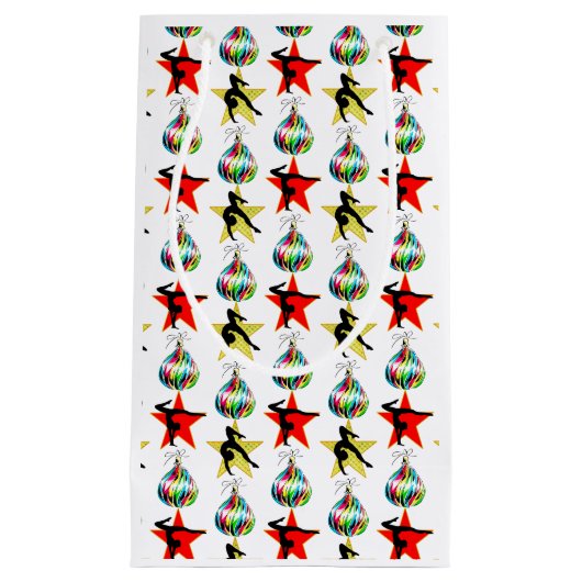 PRETTIGE FEESTDAGEN TURNEN KERSTCADEAUS KLEIN CADEAUZAKJE (Voorkant)