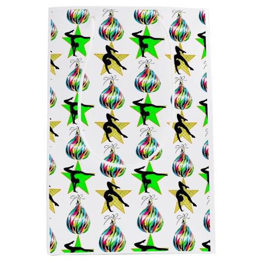 PRETTIGE FEESTDAGEN TURNEN KERSTCADEAUS MEDIUM CADEAUZAKJE (Voorkant)