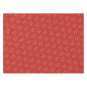 prettige feestdagen Typografische Patroon Elegant  Tafelkleed (Voorkant (Horizontaal))