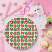 Prettige feestdagen Ugly Christmas Sweater Schatti Papieren Bordje (Feest)