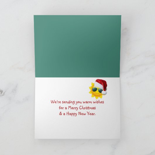 prettige feestdagen uit California Beach (Binnen)