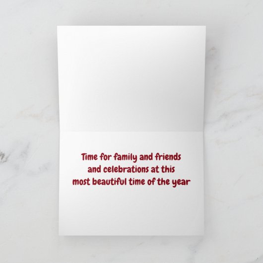 **PRETTIGE FEESTDAGEN** UIT DE MERRIEST VAN GNOMES FEESTDAGEN KAART (Binnen)