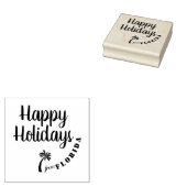 Prettige feestdagen uit Florida Rubberstempel (Gestempeld)