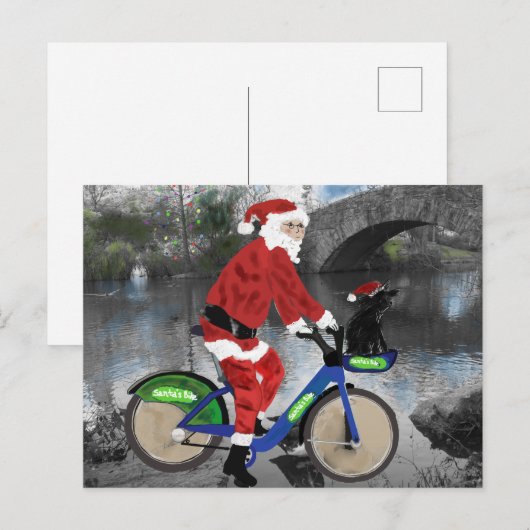 prettige feestdagen uit New York (Voorkant / Achterkant)