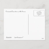 prettige feestdagen uit New York Briefkaart (Achterkant)