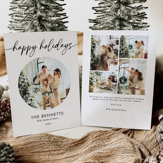 Prettige feestdagen Unieke foto Feestdagenkaart