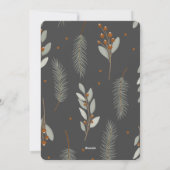 Prettige feestdagen Uw gepersonaliseerde foto Feestdagenkaart (Achterkant)