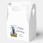 Prettige feestdagen vader zoon kerstcadeaus m bedankdoosjes (Geopend)