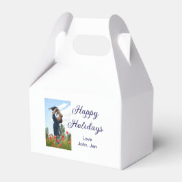 Prettige feestdagen vader zoon kerstcadeaus m bedankdoosjes