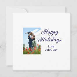 Prettige feestdagen vader zoon kerstcadeaus m feestdagenkaart