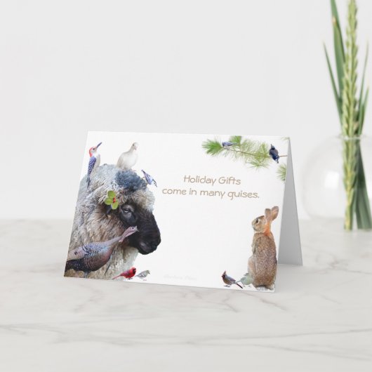 Prettige feestdagen Vakantie cadeaus zijn er in ve (Voorkant)