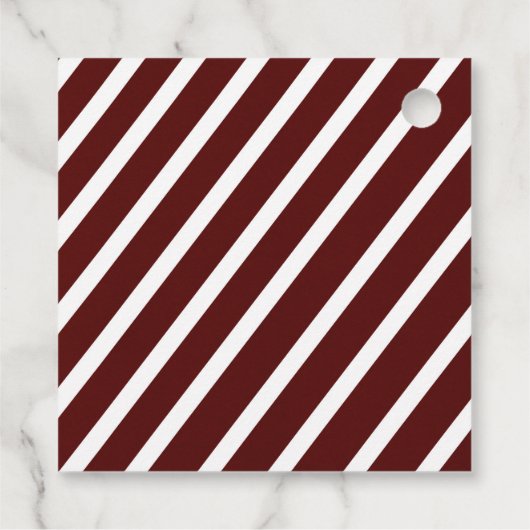 Prettige feestdagen Vakantiebessen Groen Bedankjes Labels (Achterkant)