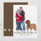 PRETTIGE FEESTDAGEN €? | VAKANTIEFOTOKAART FEESTDAGENKAART (Voorkant / Achterkant)