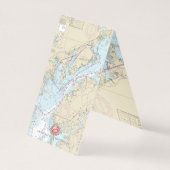 prettige feestdagen van Baltimore Nautical Gift La Kaart (Achterkant)