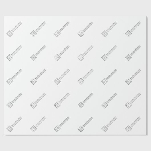 prettige feestdagen van C4SS Cadeaupapier (Vlak)