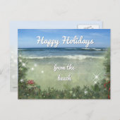 prettige feestdagen van de Beach (Voorkant / Achterkant)