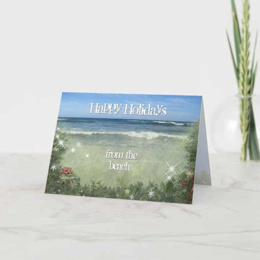 prettige feestdagen van de Beach (Voorkant)