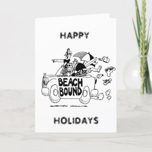 PRETTIGE FEESTDAGEN VAN DE VS "BEACH BOUND BUMS"