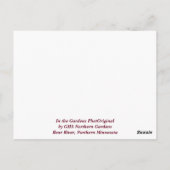 prettige feestdagen van de wintervakantie briefkaart (Achterkant)