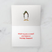 Prettige feestdagen Van het team Christmas Kaart (Binnen)