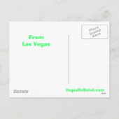 prettige feestdagen van Las Vegas Schilderachtig B (Achterkant)