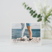 Prettige feestdagen Van meneer en mevrouw Groetjes (Staand voorkant)