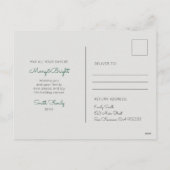 Prettige feestdagen Van meneer en mevrouw Groetjes (Achterkant)