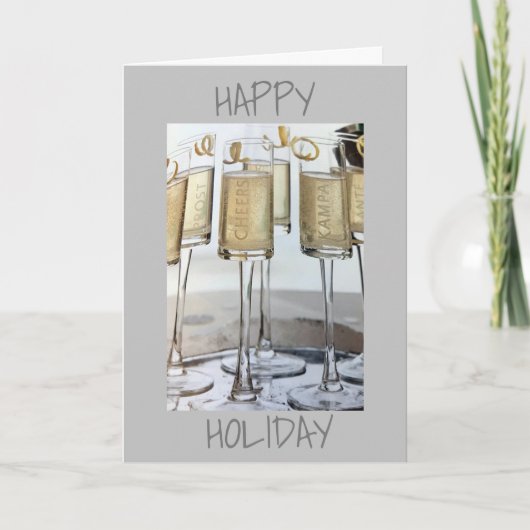 *** PRETTIGE FEESTDAGEN van ons huis naar jullie** Kaart (Voorkant)