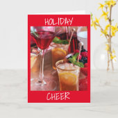 *** PRETTIGE FEESTDAGEN van ons huis naar jullie** Kaart (Gele Bloem)