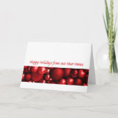 prettige feestdagen van ons nieuwe thuis (Voorkant)