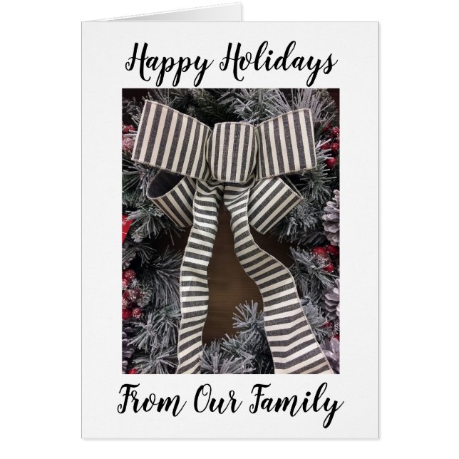 ***PRETTIGE FEESTDAGEN** VAN ONZE GEZIN NAAR JULLI (Voorkant)