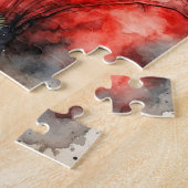 prettige feestdagen van Santa Claus Legpuzzel (Zijkant)