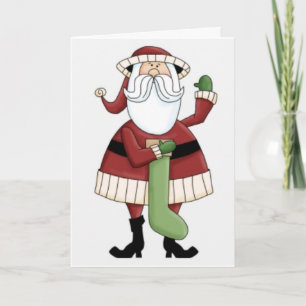 **** PRETTIGE FEESTDAGEN** VAN SANTA! FEESTDAGEN KAART